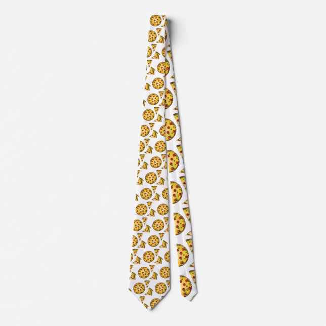 sequin pizza tie (Front)