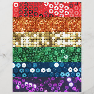 sequin pride flag