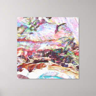 Sequins Haze Canvas Print