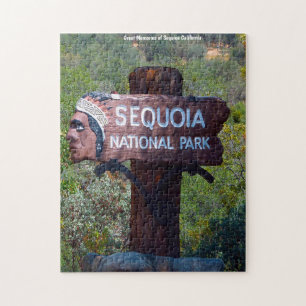 Sequioa, Californie. Jigsaw Puzzle