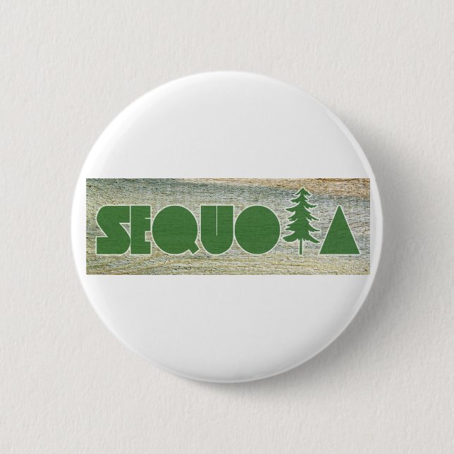 Sequoia 2 Inch Round Button (Front)