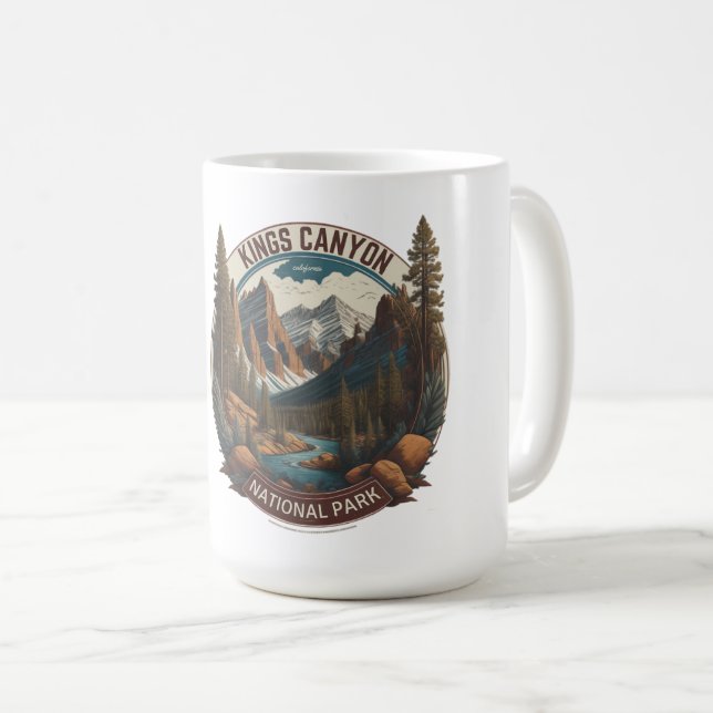 Sequoia and Kings Canyon National Parks california Coffee Mug (Front Right)