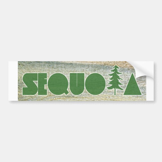 Sequoia Bumper Sticker (Front)