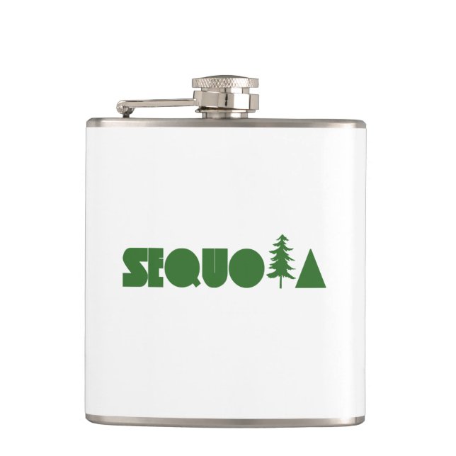 Sequoia Hip Flask (Front)