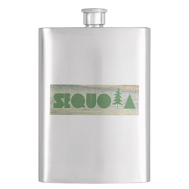 Sequoia Hip Flask (Front)