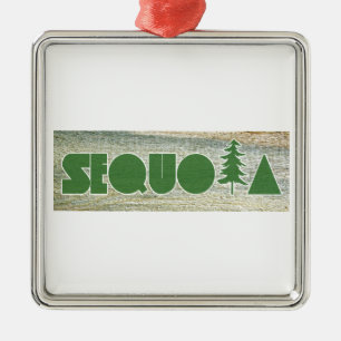 Sequoia Metal Ornament