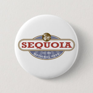 Sequoia National Park 2 Inch Round Button