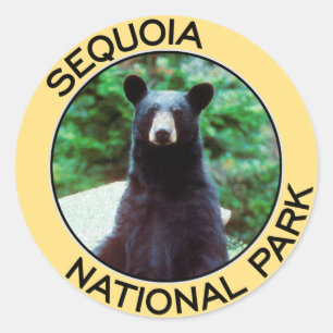 Sequoia National Park Classic Round Sticker