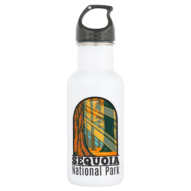 Sequoia National Park Giant Sequoia Trees 532 Ml Water Bottle (Front)