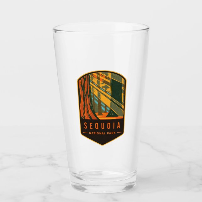 Sequoia National Park Glass (Front)