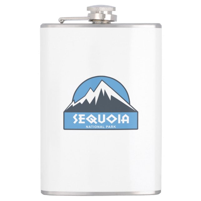 Sequoia National Park Hip Flask (Front)