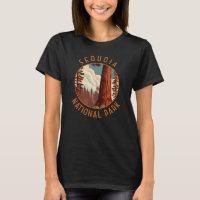 Sequoia National Park Illustration Distressed