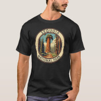 Sequoia National Park Illustration Travel Art