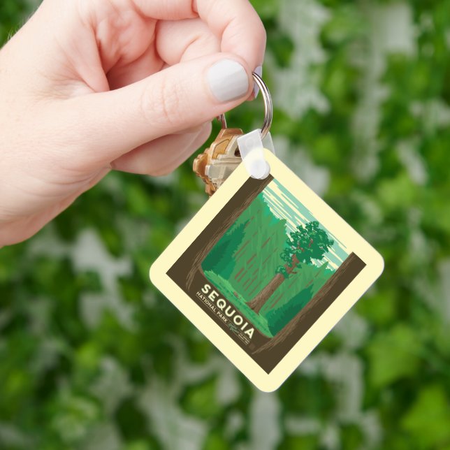 Sequoia National Park Keychain (Hand)
