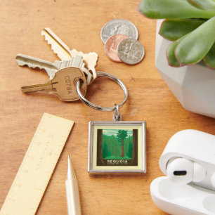 Sequoia National Park Keychain
