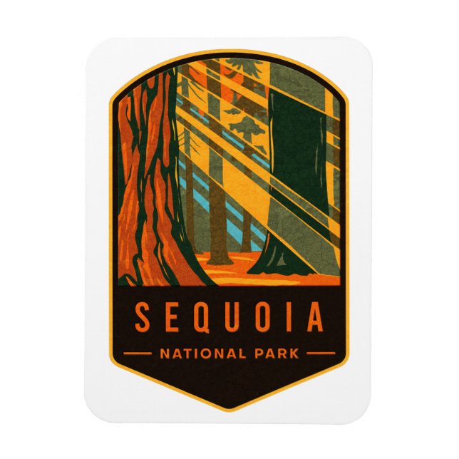 Sequoia National Park Magnet (Vertical)