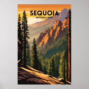 Sequoia National Park Poster