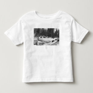 Sequoia National Park Snow Scene in Village Toddler T-shirt