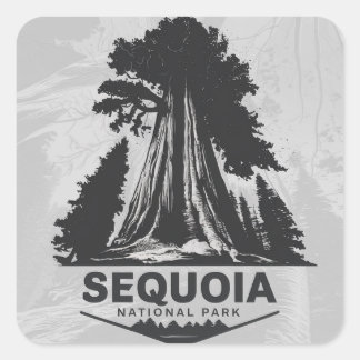 Sequoia National Park Square Sticker