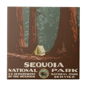 Sequoia National Park Tile