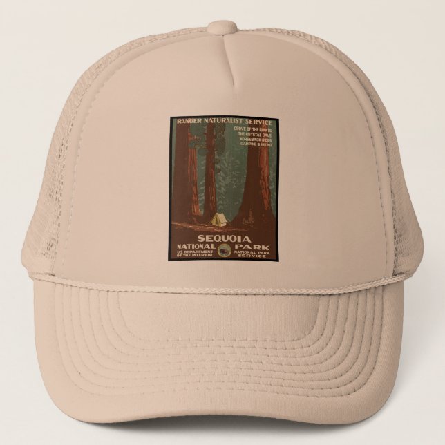 Sequoia National Park Trucker Hat (Front)