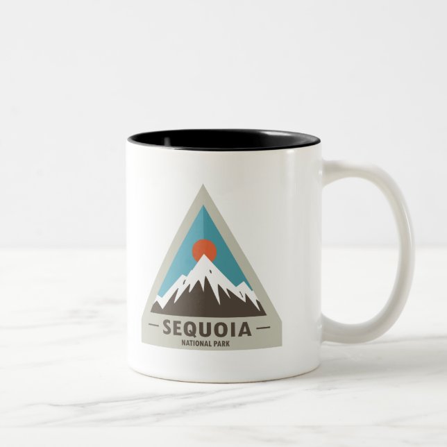 Sequoia National Park Two-Tone Coffee Mug (Right)