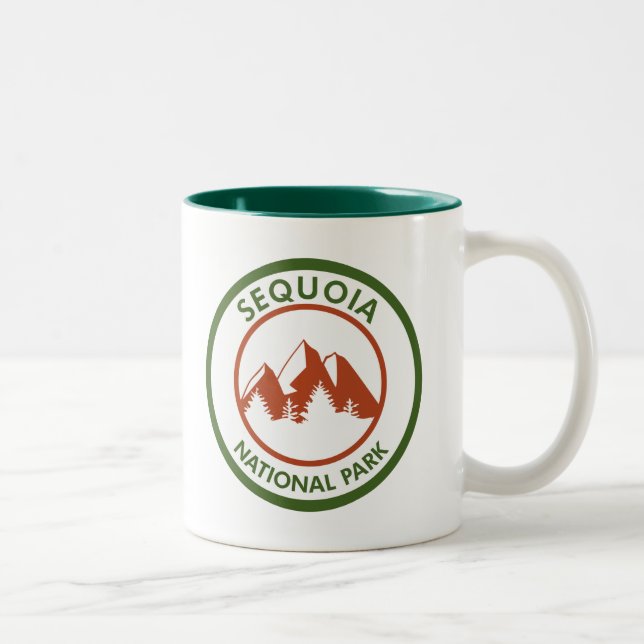 Sequoia National Park Two-Tone Coffee Mug (Right)