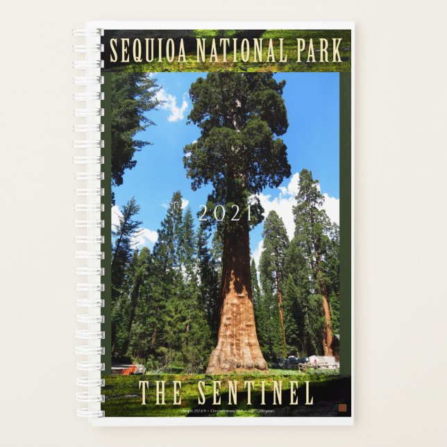 SEQUOIA NAT'L PARK-California-The Sentinel- Planner (Front)
