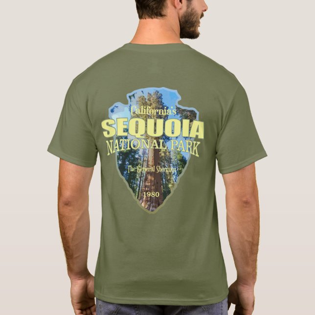 Sequoia NP (arrowhead) T-Shirt (Back)