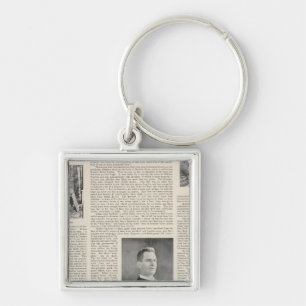 Sequoia of Sonoma, California Keychain