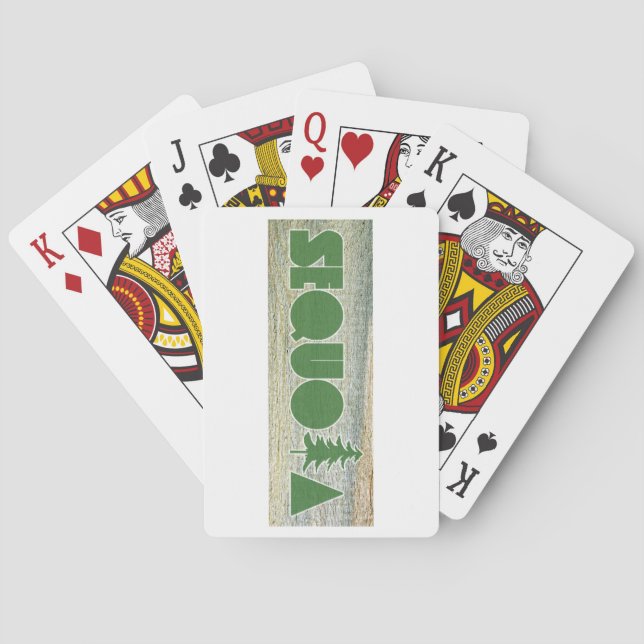 Sequoia Playing Cards (Back)