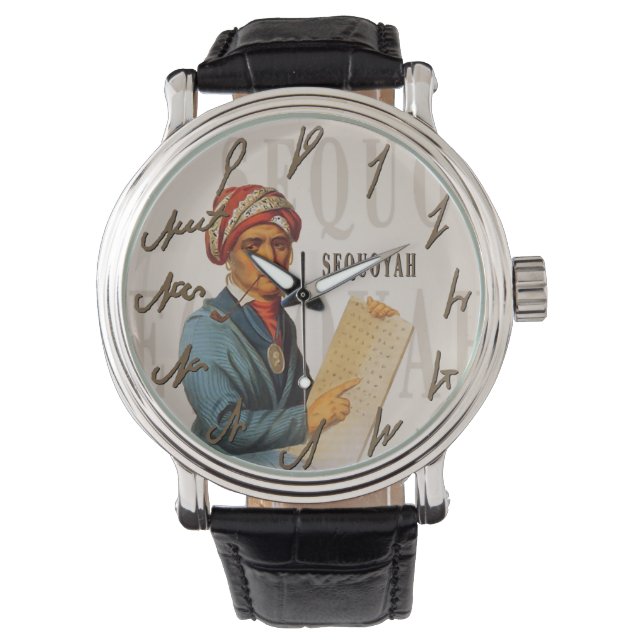 Sequoyah's Alphabet Watch (Front)