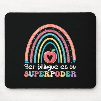 Ser Bilingue Es Un Superpoder Ck To School Spanish Mouse Pad