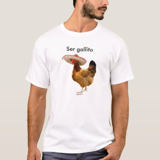 Ser gallito Mexican Rooster Men's Basic T-Shirt