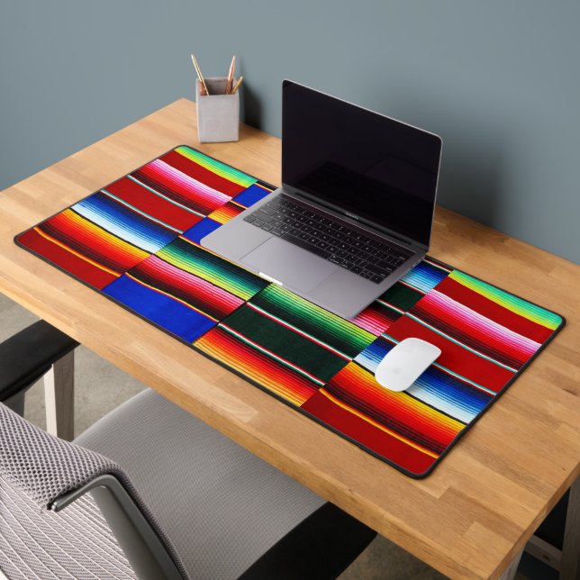 Serape blanket  desk mat (Office 2)