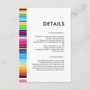 Serape Spring Enclosure Card