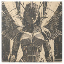 Seraph Engel in stone armor - Geometric