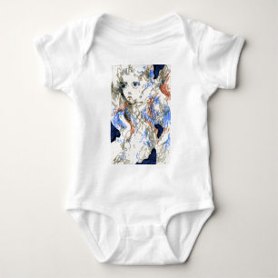 Seraph Ink Pen Drawing Baby Bodysuit