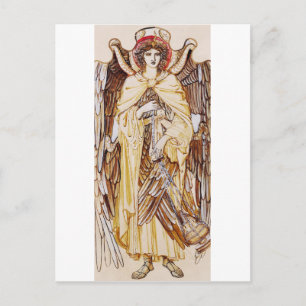 Seraphim Angel surround the Divine Throne Postcard
