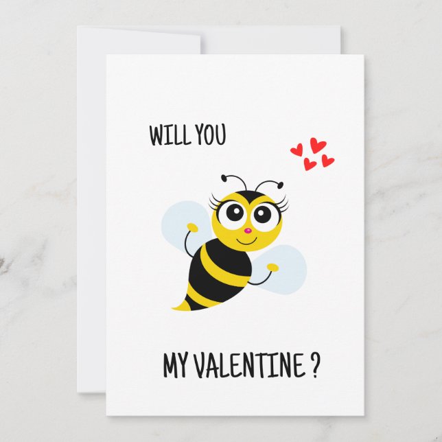 Seras-tu ma carte de Saint-Valentin ? (Devant)