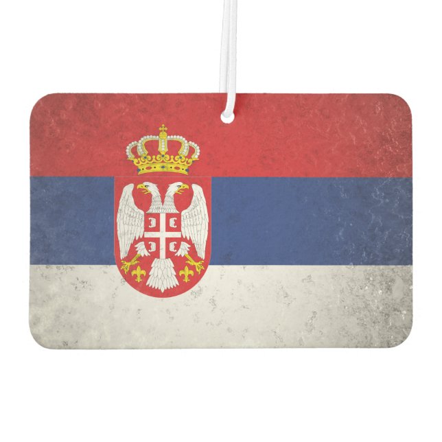 Serbia Air Freshener (Back)