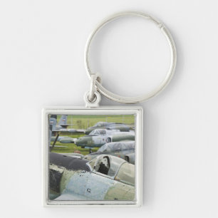 SERBIA, Belgrade. Yugoslav Aeronautical Museum Keychain