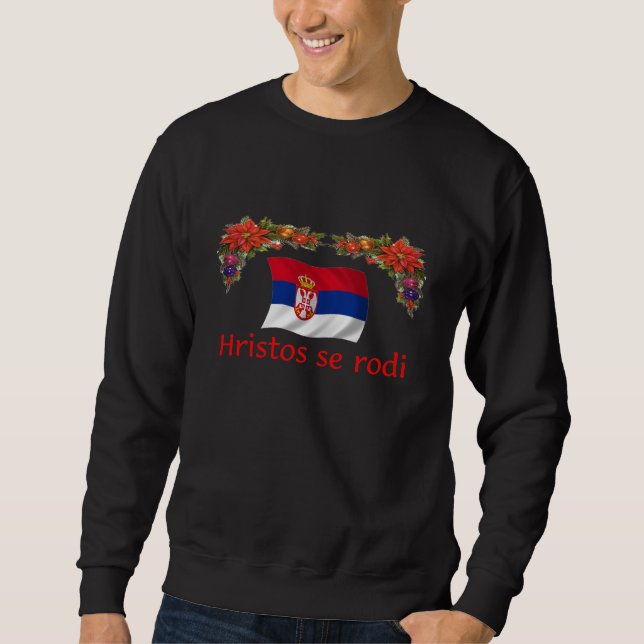 Serbia Christmas Sweatshirt (Front)