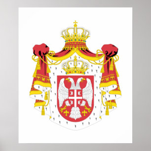 Serbia COA Poster