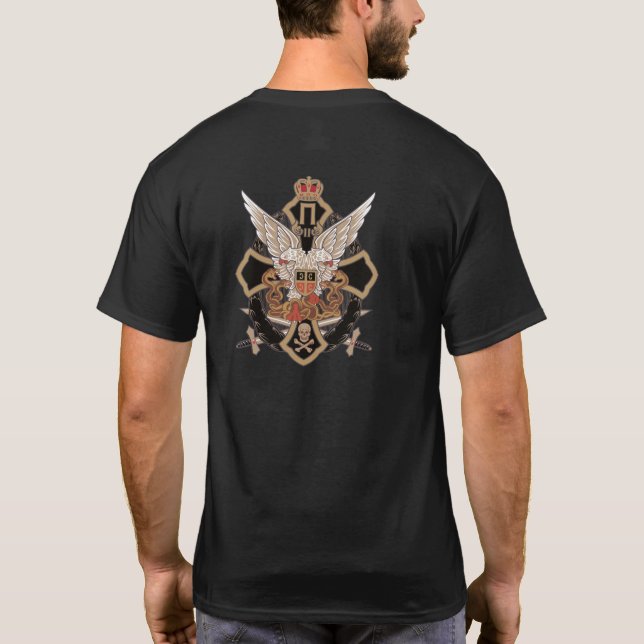 Serbia Dinarska Srbija Cetnicka Majica T-Shirt (Back)