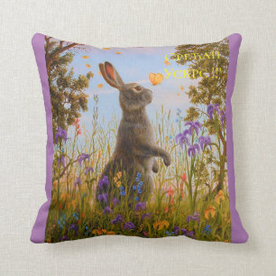 Serbia - Easter Throw Pillow
