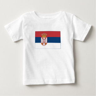 Serbia Flag Baby T-Shirt