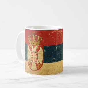 Serbia Flag Coffee Mug
