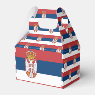 Serbia Flag Favor Box