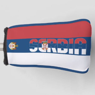 Serbia Flag Gorgeous Patriotic Golf Head Cover